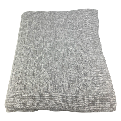 PLAID 100% CASHMERE 145x175cm