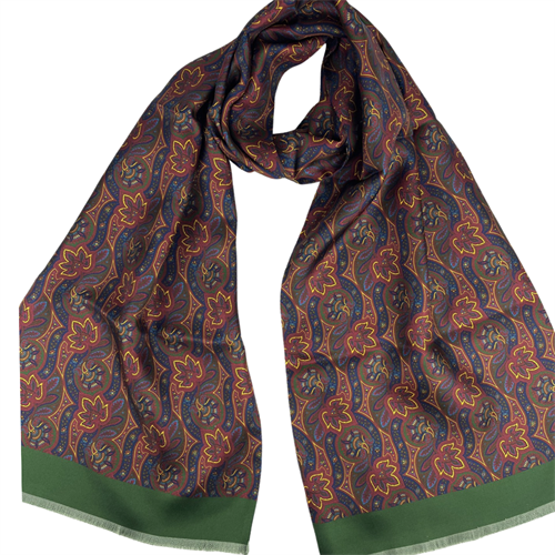 SCIARPA TUBOLARE 100% SETA 35X165