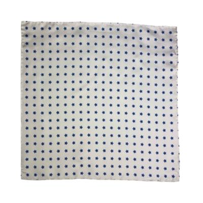 POCHETTE 33X33 ORLO A MANO 100%SETA