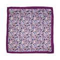 POCHETTE 33X33 ORLO A MANO 100%SETA