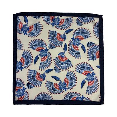 POCHETTE 33X33 ORLO A MANO 100%SETA