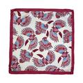 POCHETTE 33X33 ORLO A MANO 100%SETA