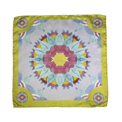 POCHETTE 33X33 ORLO A MANO 100%SETA