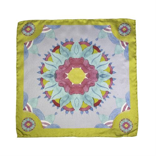 POCHETTE 33X33 ORLO A MANO 100%SETA