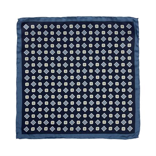 POCHETTE 33X33 ORLO A MANO 100%SETA