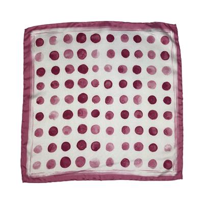POCHETTE 33X33 ORLO A MANO 100%SETA