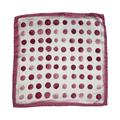POCHETTE 33X33 ORLO A MANO 100%SETA