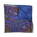 POCHETTE 33X33 ORLO A MANO 100%SETA