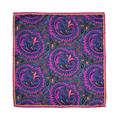 POCHETTE 33X33 ORLO A MANO 100%SETA