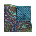POCHETTE 33X33 ORLO A MANO 100%SETA