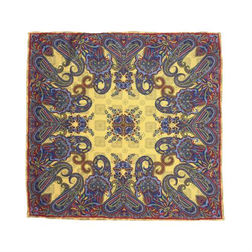 POCHETTE 33X33 ORLO A MANO 100%SETA