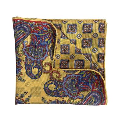 POCHETTE 33X33 ORLO A MANO 100%SETA