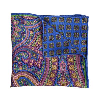 POCHETTE 33X33 ORLO A MANO 100%SETA