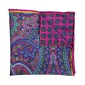 POCHETTE 33X33 ORLO A MANO 100%SETA