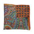 POCHETTE 33X33 ORLO A MANO 100%SETA