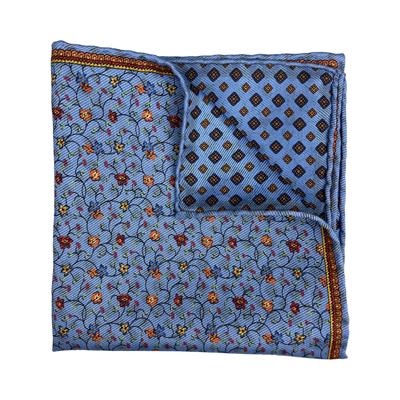 POCHETTE 33X33 ORLO A MANO 100%SETA