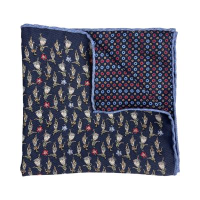 POCHETTE 33X33 ORLO A MANO 100%SETA
