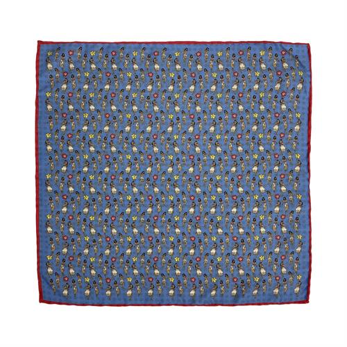 POCHETTE 33X33 ORLO A MANO 100%SETA
