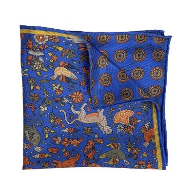 POCHETTE 33X33 ORLO A MANO 100%SETA