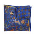 POCHETTE 33X33 ORLO A MANO 100%SETA