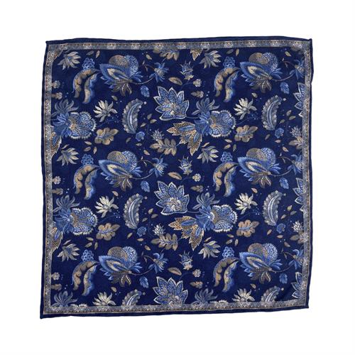 POCHETTE 33X33 ORLO A MANO 100%SETA