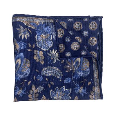 POCHETTE 33X33 ORLO A MANO 100%SETA