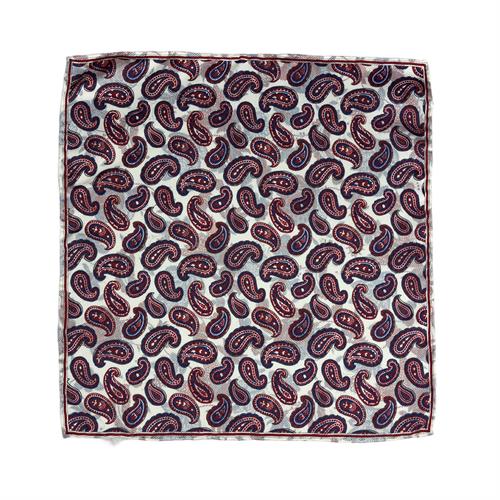 POCHETTE 33X33 ORLO A MANO 100%SETA