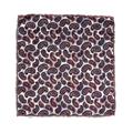 POCHETTE 33X33 ORLO A MANO 100%SETA
