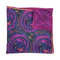 POCHETTE 45X45 100% SETA ORLO A MANO