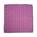 POCHETTE 45X45 100% SETA ORLO A MANO