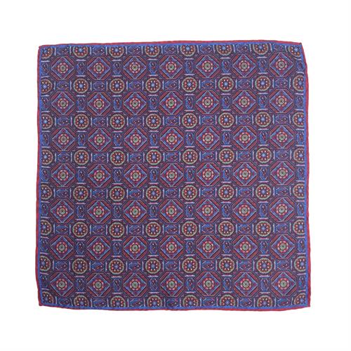 POCHETTE 45X45 100% SETA ORLO A MANO