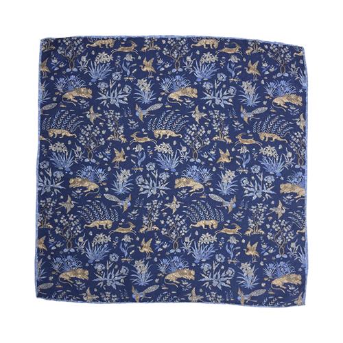POCHETTE 45X45 100% SETA ORLO A MANO