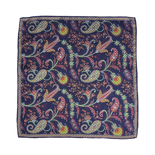 POCHETTE 45X45 100% SETA ORLO A MANO