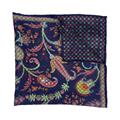 POCHETTE 45X45 100% SETA ORLO A MANO