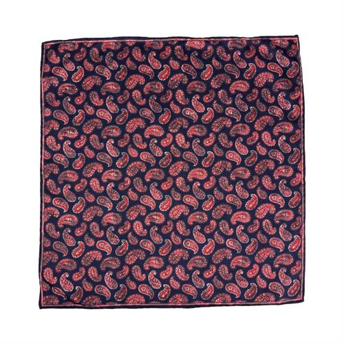 POCHETTE 45X45 100% SETA ORLO A MANO