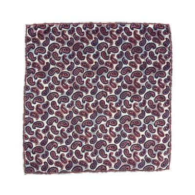 POCHETTE 45X45 100% SETA ORLO A MANO