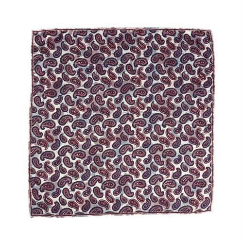 POCHETTE 45X45 100% SETA ORLO A MANO