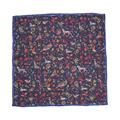 POCHETTE 45X45 100% SETA ORLO A MANO