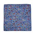 POCHETTE 45X45 100% SETA ORLO A MANO