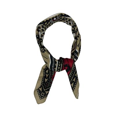 BANDANA 70X70 80%CO 20%SETA