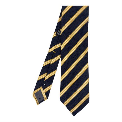 CRAVATTA SFODERATA SHANTUNG 100%SETA JACQUARD