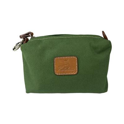 GAJOLA S  NECESSEIRE TESSUTO E PELLE 17X10X5