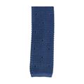 CRAVATTA TRICOT POIS A MANO 100%SETA