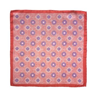 POCHETTE 33X33 100%SETA ORLO A MANO