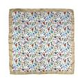 POCHETTE 33X33 100%SETA ORLO A MANO