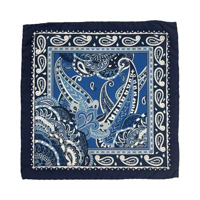POCHETTE 33X33 100%SETA ORLO A MANO