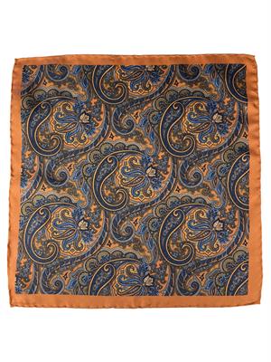 POCHETTE 33X33 100%SETA ORLO A MANO