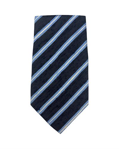 CRAVATTA SHANTUNG 100%SETA JACQUARD