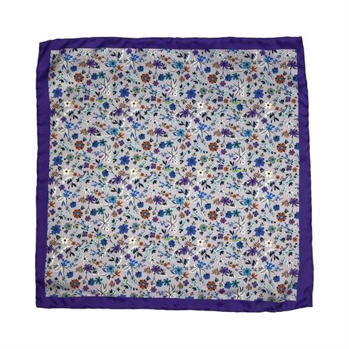 POCHETTE 33X33 100%SETA ORLO A MANO