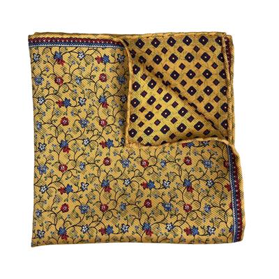 POCHETTE 33X33 100%SETA ORLO A MANO